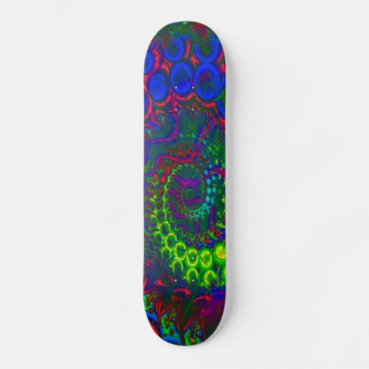 Bonkers 3D Fractal Skateboard (Voorkant)