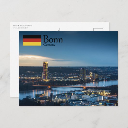 Bonn Duitsland Briefkaart (Voorkant / Achterkant)