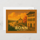 Bonn Germany City Art Briefkaart (Voorkant / Achterkant)