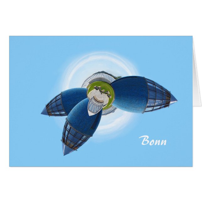 Bonn Planet Kaart (Voorkant Horizontaal)