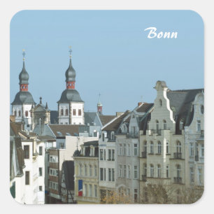 Bonn Vierkante Sticker