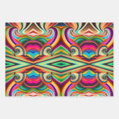 Bonnaroo abstracte kunst inpakpapier vel (Voorkant 2)