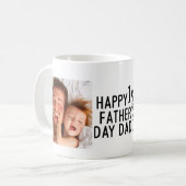 Bonne 1ère Fête des pères| Photo Café Mug (Devant gauche)