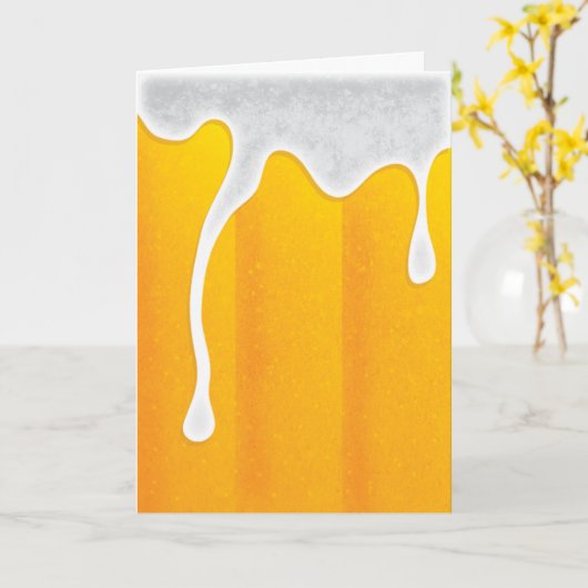 Bonne 21e carte - Beer Stein (Fleur jaune)