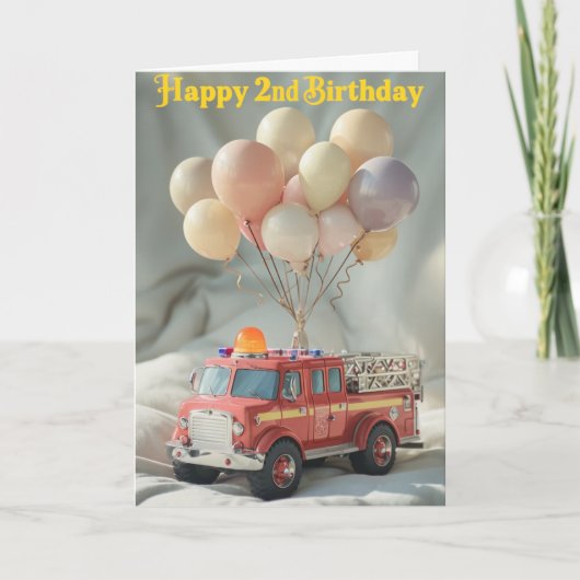 Bonne 2e carte d'anniversaire (Devant)