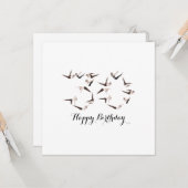 Bonne 30e carte Pilates Anniversaire (Devant/Arrière en situation)