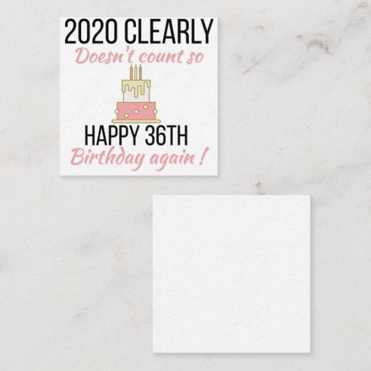 Bonne 37ème anniversaire, Funny 37h carte d'annive (Devant / Derrière)