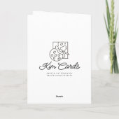 Bonne 39e carte d'anniversaire (Dos)