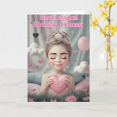 Bonne 3e carte d'anniversaire (Fleur jaune)