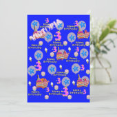 Bonne 3ème anniversaire Invitation Anniversaire #3 (Debout devant)