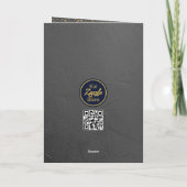 Bonne 50 Anniversaire Carte de voeux pliée (Dos)