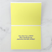 Bonne 50e anniversaire Super Cravate-Dye carte Big (Intérieur)