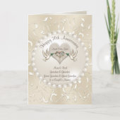 Bonne 70ème anniversaire de Mariage Cartes pour le (Devant)