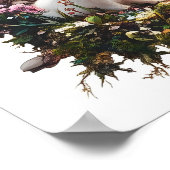 Bonne affiche de la forêt d'oeufs de Pâques (Coin)