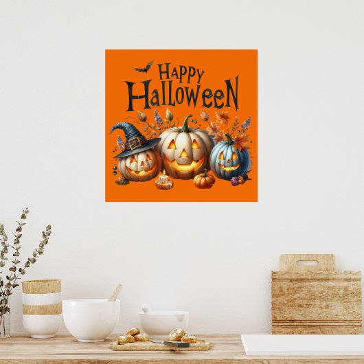 Bonne affiche d'Halloween (Cuisine)