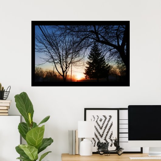 BONNE affiche du matin (Bureau à domicile)