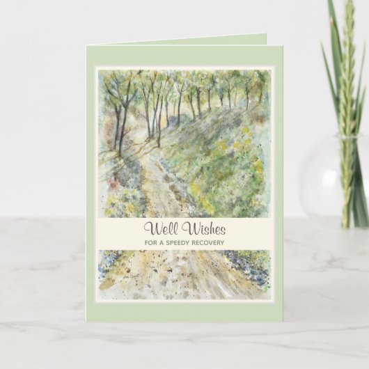 Bonne amélioration bientôt Carte de récupération r (Devant)