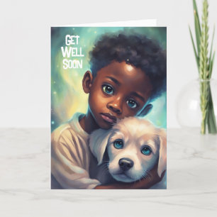 Bonne amélioration - Carte de voeux pliée