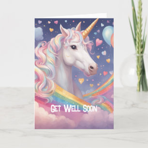 Bonne amélioration - Carte de voeux pliée