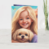 Bonne amélioration - Carte de voeux pliée (Dos)