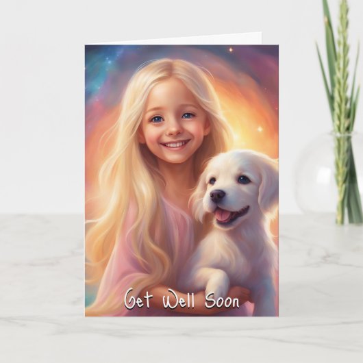 Bonne amélioration - Carte de voeux pliée (Devant)