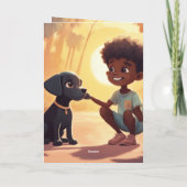 Bonne amélioration - Carte de voeux pliée (Dos)