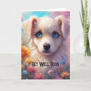 Bonne amélioration - Carte de voeux pliée