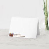 Bonne amélioration - Carte de voeux pour écureuil (Dos)