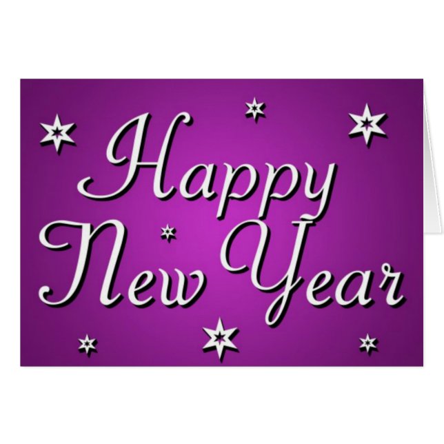 Bonne année (Devant horizontal)
