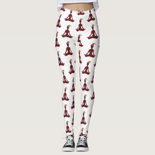 Bonne année 2018 Leggings de Yoga (Devant)