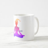 Bonne année 2018 Mug de yoga (Devant droit)
