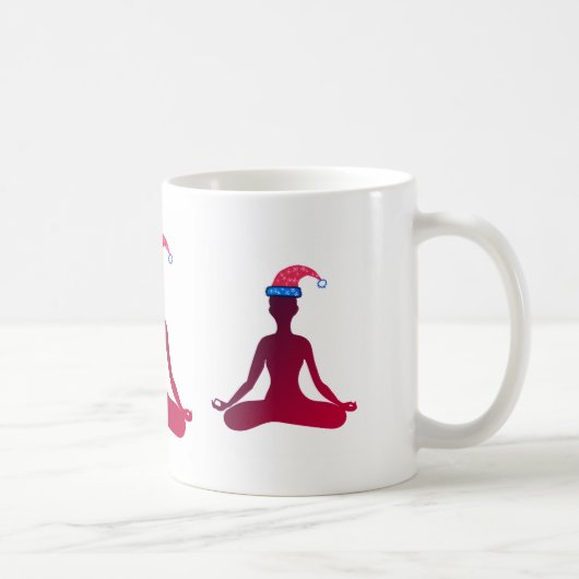 Bonne année 2018 Mug de Yoga (Droite)