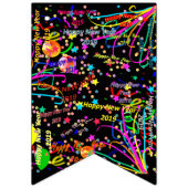 Bonne année 2019, bannière Bunting (Deuxième drapeau)