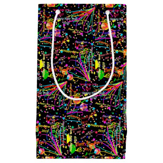 Bonne année 2019 Sac cadeau (Devant)