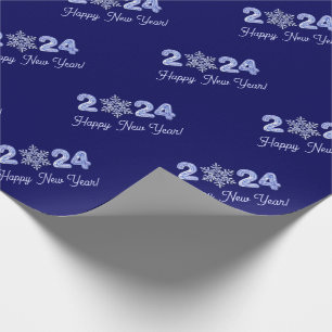 Bonne année 2022. Papier à enveloppement cadeau