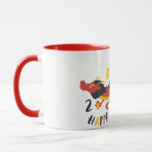 Bonne Année 2024 Année De Mug Dragon (Gauche)