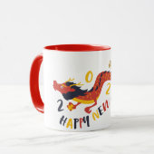 Bonne Année 2024 Année De Mug Dragon (Devant gauche)