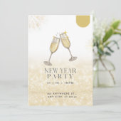 Bonne année 2024 Invitation (Debout devant)