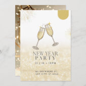 Bonne année 2024 Invitation (Devant / Derrière)