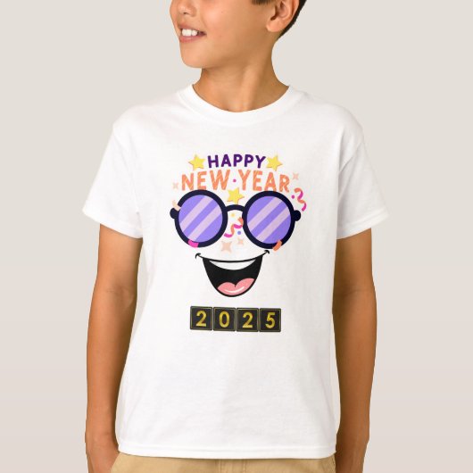 "Bonne année 2025 T-shirt Logo - Fun & Festive (Devant)
