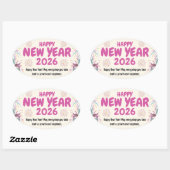Bonne année 2026 Autocollant (Feuille)