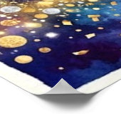 Bonne année 2026 Décoration artistique feux d'arti (Coin)