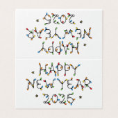 Bonne Année 2026 Design Minimaliste (Outside Unfolded)