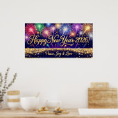 Bonne année 2026 Feux d'artifice de décoration 2 (Cuisine)