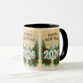 bonne année 2026 mug à café premium (Devant droit)