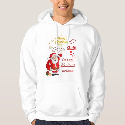 Bonne année 2026 Sweat à capuche (Devant)