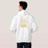 Bonne année 2026 Sweat à capuche (Dos entier)