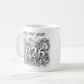 bonne année 2026 tasse à café (Devant gauche)