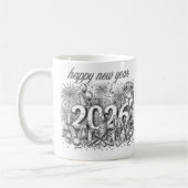 bonne année 2026 tasse à café (Gauche)