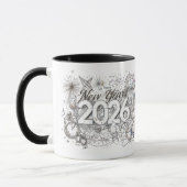 bonne année 2026 tasse à café (Gauche)